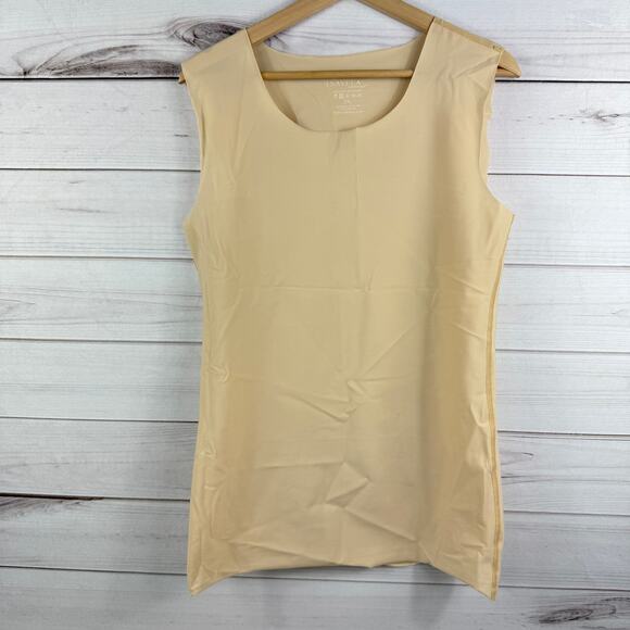 Isavela 2XL Compression Sleeveless Comprexxwear Tank No Zipper SBMG04-2XL-BE - Picture 4 of 5